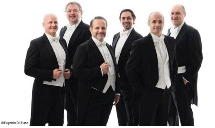Venerdì il concerto del Quintetto di voci maschili Italian Harmonists