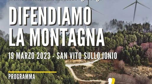 Usb Calabria: A San Vito sullo Ionio per Difendere la montagna