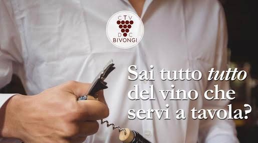 Il Consorzio del vino di Bivongi forma i ristoratori calabresi per promuovere il territorio