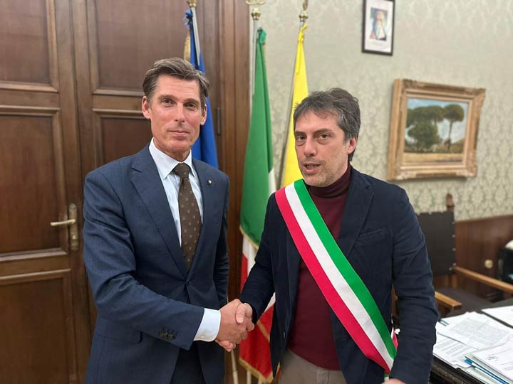Il sindaco Fiorita ha incontrato l'ambasciatore dei Paesi Bassi Willem Van Ee