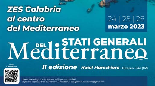 Venerdì a Gizzeria la seconda edizione degli Stati Generali del Mediterraneo