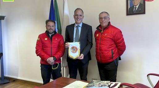 Il presidente del Soccorso Alpino e Speleologico ha incontrato il nuovo direttore del Parco della Sila
