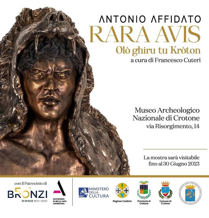 La mostra "Rara Avis" dello scultore Antonio Affidato