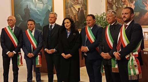 La presidente del Kosovo chiude la sua visita in Calabria a San Giorgio Albanese