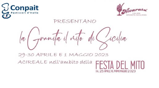 Torna il Festival della Granita Siciliana della Conpait
