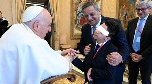 Papa Francesco riceve la Piccola Opera Papa Giovanni