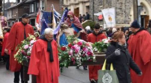 TOronto processione del Venerdì Santo