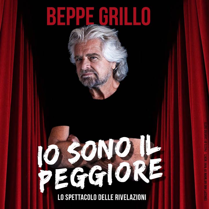 Lo spettacolo di Beppe Grillo