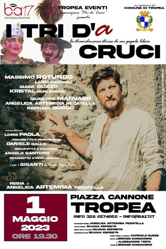 Il 1° maggio in scena "I tri d'a cruci"