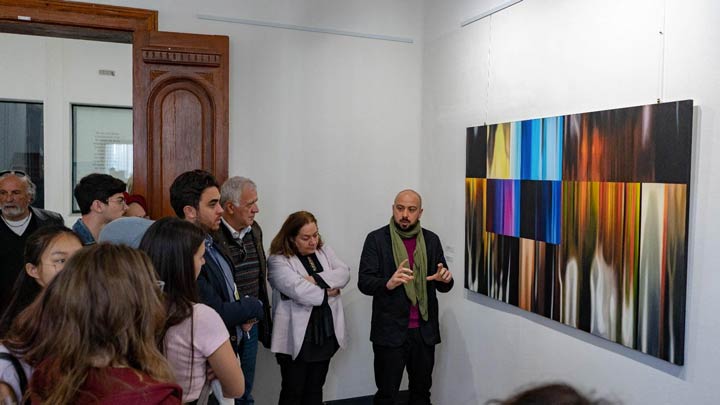 Inaugurata la mostra "Forme in superficie"