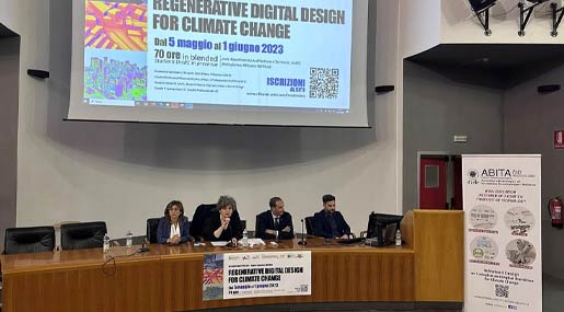 Alla Mediterranea al via la masterclass intensiva sui temi del progetto rigenerativo per i cambiamenti climatici