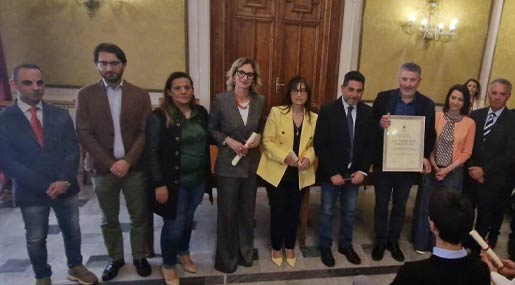 Gli studenti del Liceo Da Vinci vincitori delle Olimpiadi accolti a Palazzo Alvaro