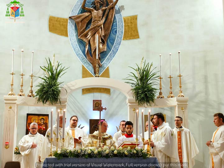 Il vescovo Parisi ha presieduto la Messa alla vigilia della Festa della Madonna di Fatima