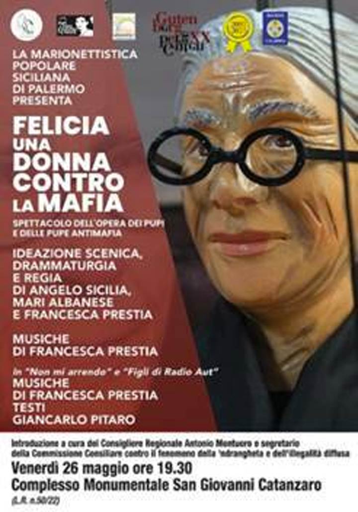 Lo spettacolo "Felicia, una donna contro la mafia"