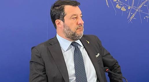 Il ministro Salvini: Nel 2024 l'apertura dei cantieri del Ponte sullo Stretto