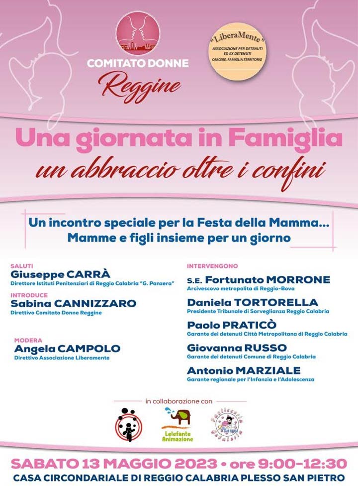 Festa della Mamma, l'evento "Una giornata in famiglia" del Comitato Donne Reggine