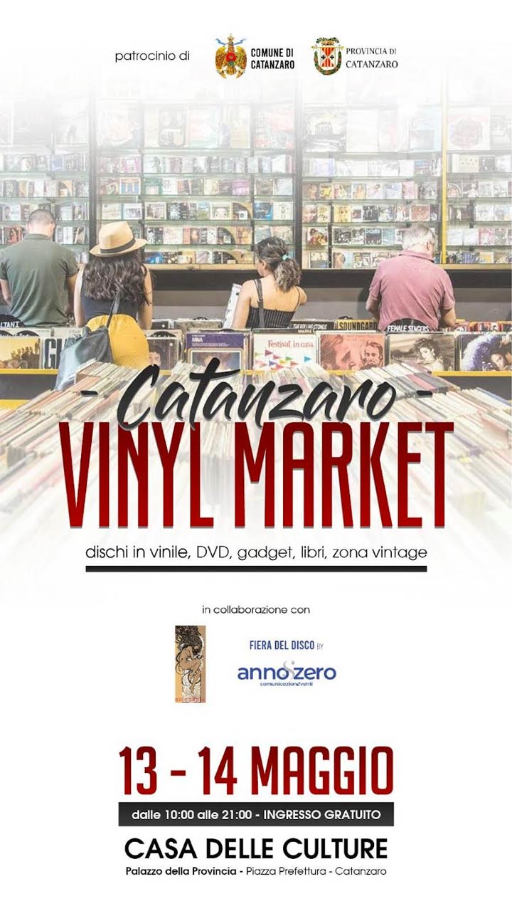 Al via il primo Catanzaro Vinyl Market