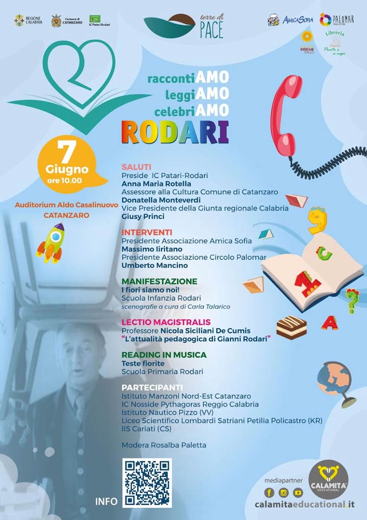 Mercoledì l'evento "Amo Rodari"
