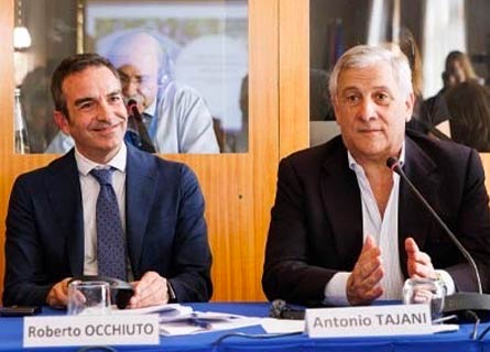 Antonio Tajani e Roberto Occhiuto