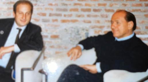 Nino Foti e Silvio Berlusconi
