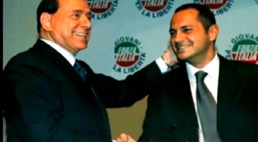Marco Siclari e Silvio Berlusconi