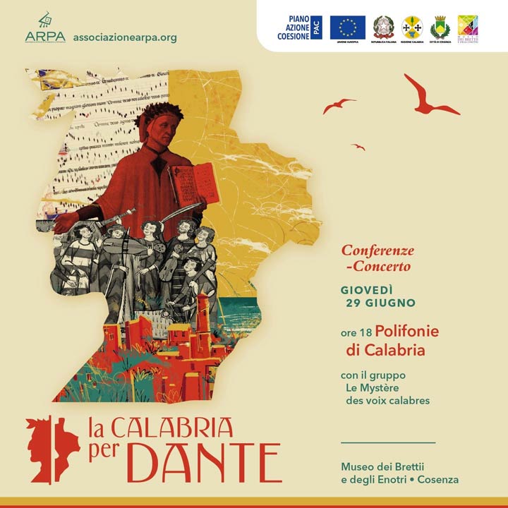 La Calabria per Dante, la conferenza-concerto con Le Mystère des voix calabres