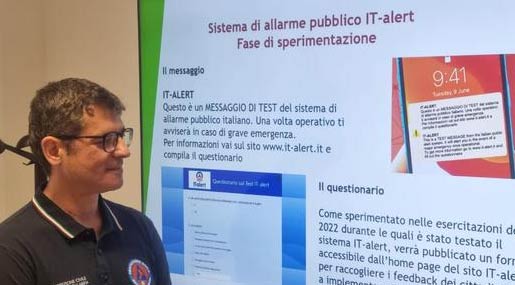 Domani in Calabria il Test It-Alert