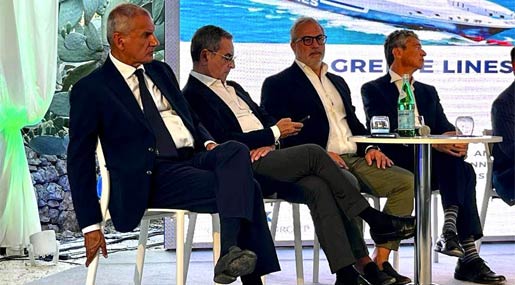Il presidente Agostinelli (Porto di Gioia) al convegno sullo sviluppo Euro-Mediterraneo di Alis
