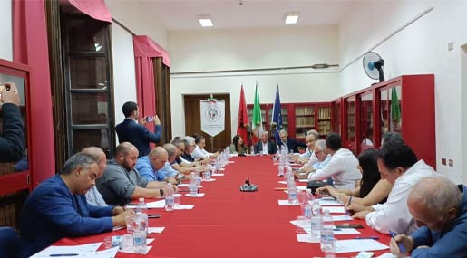 A San Demetrio Corone la prima riunione dei sindaci dell'Arberia di Calabria