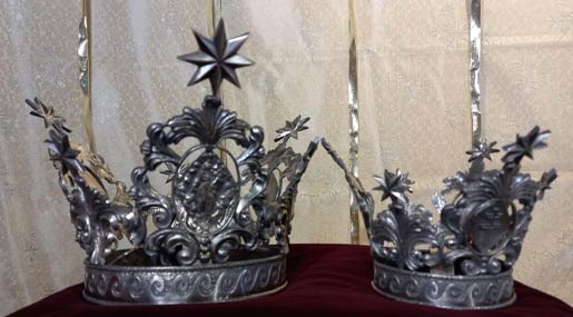 Presentate le nuove corone per Maria SS. di Portosalvo e bambino Gesù