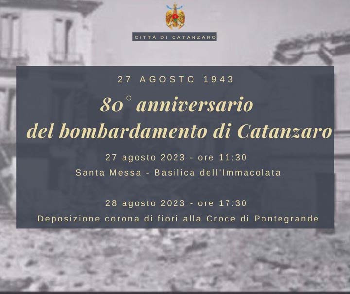 Domenica l'80esimo anniversario del bombardamento della città