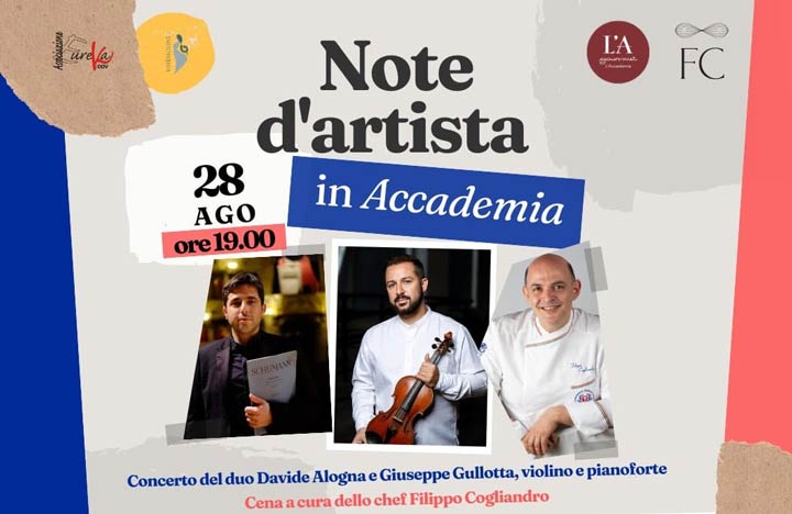 Domani "Note d'artista in Accademia"