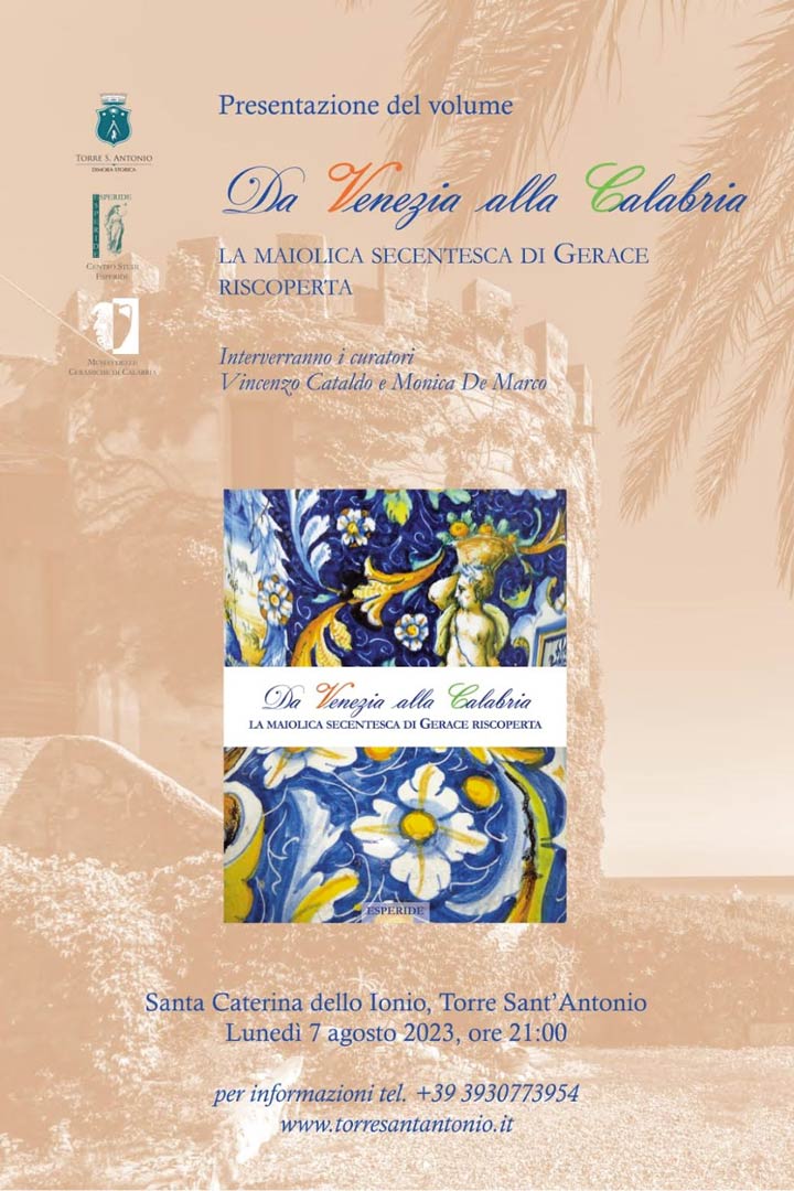 Si presenta il libro "Da Venezia alla Calabria"