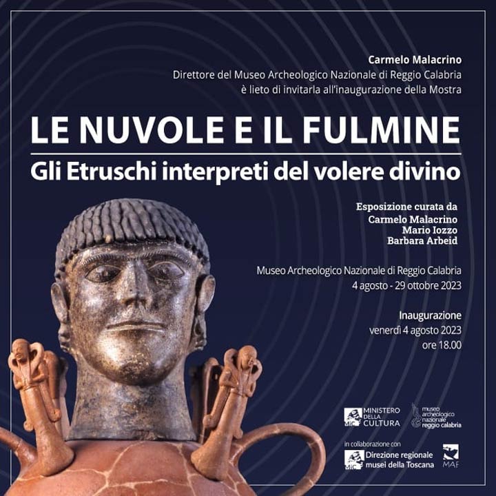 Al MarRC la mostra "Le nuvole e il fulmine. Gli Etruschi interpreti del volere divino"