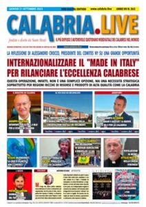 Calabria.Live 21 settembre 2023