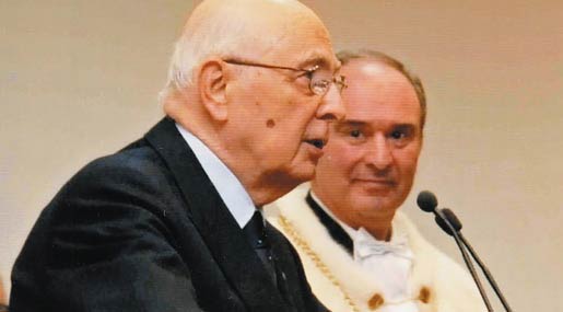 Ricordare il Presidente Giorgio Napolitano in visita all’UniCal