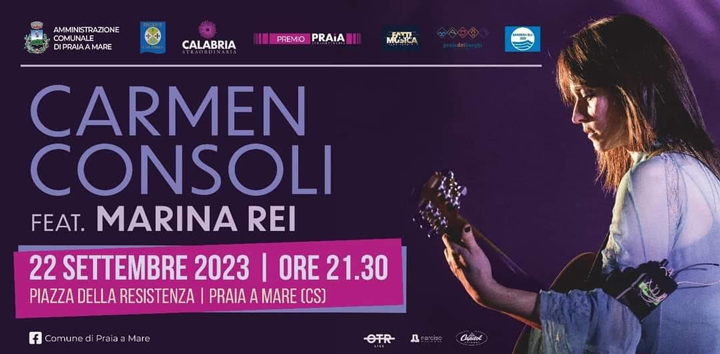 Il concerto di Carmen Consoli e Marina Rei