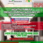 VIBO - Il Pd presenta iniziative per la sanità Vibonese