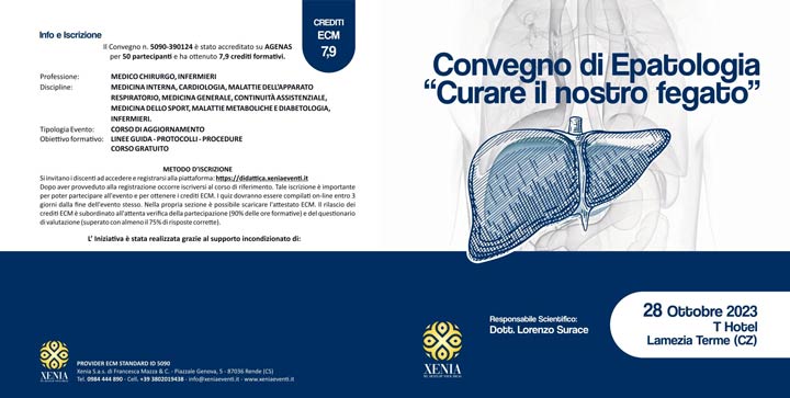 Domani il workshop sul fegato dell'Asp di Catanzaro