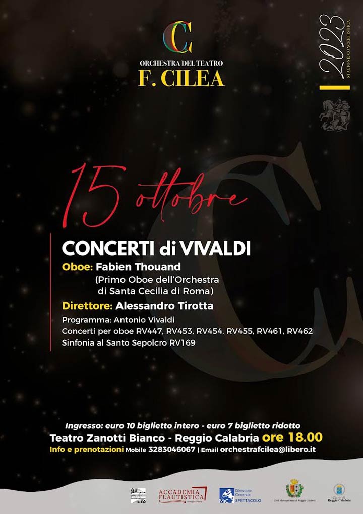 Domenica il concerto dell'Orchestra del Teatro "F. Cilea"