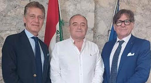 I presidenti Falbo (Camera Commercio) e Ferrara (Unindustria) incontrano Gratteri