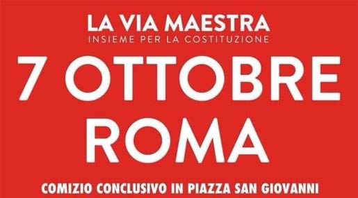 Verso "la via maestra" della Cgil: Oggi la manifestazione a Roma