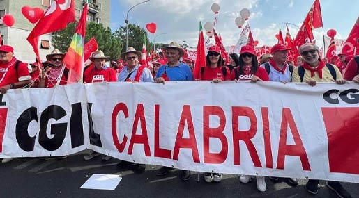 Cgil Calabria: Il malcontento non si risolve impedendo di scendere in piazza