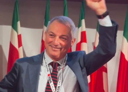 Angelo Sposato, segretario generale Cgil Calabria