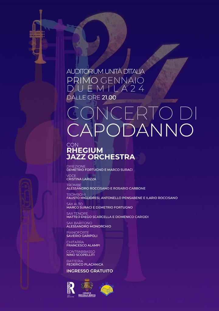 Il concerto di Capodanno della Rhegium Jazz Orchestra