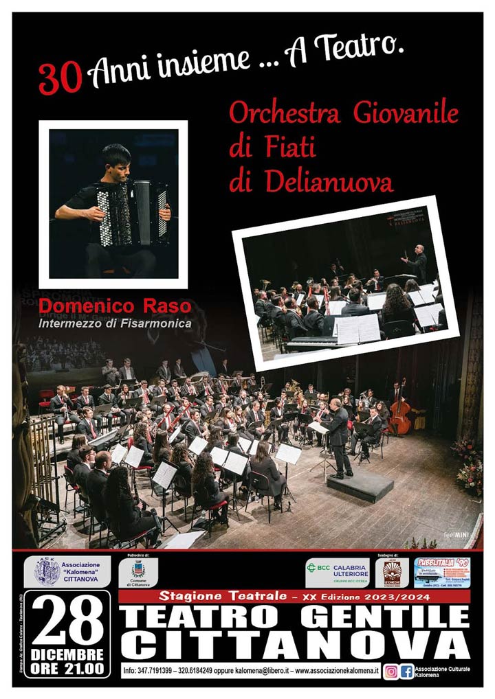 Il concerto dell'Orchestra Giovanile di Fati di Delianuova