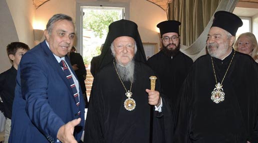 Santo Gioffrè incontra a Roma il Patriarca di Costantinopoli: «Abbiamo parlato di Seminara»