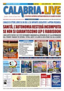 Calabria.Live 26 gennaio 2024