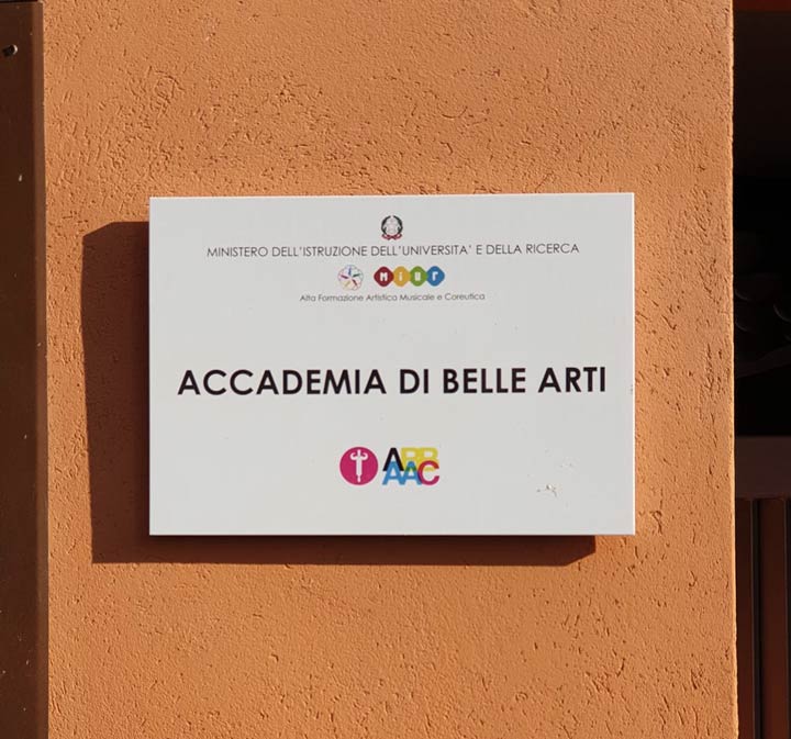 L'Accademia di Belle Arti di Catanzaro intitolata a Mimmo Rotella