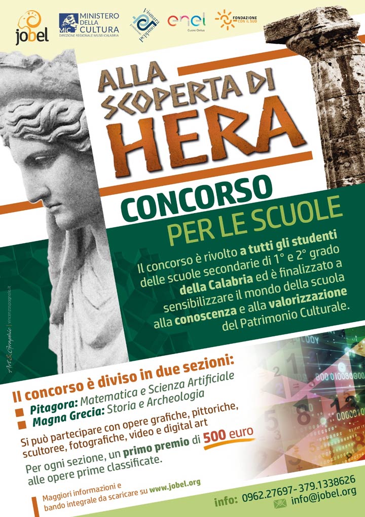 CROTONE - Giovedì 1 febbraio verrà presentato il concorso "Alla scoperta di Hera"
